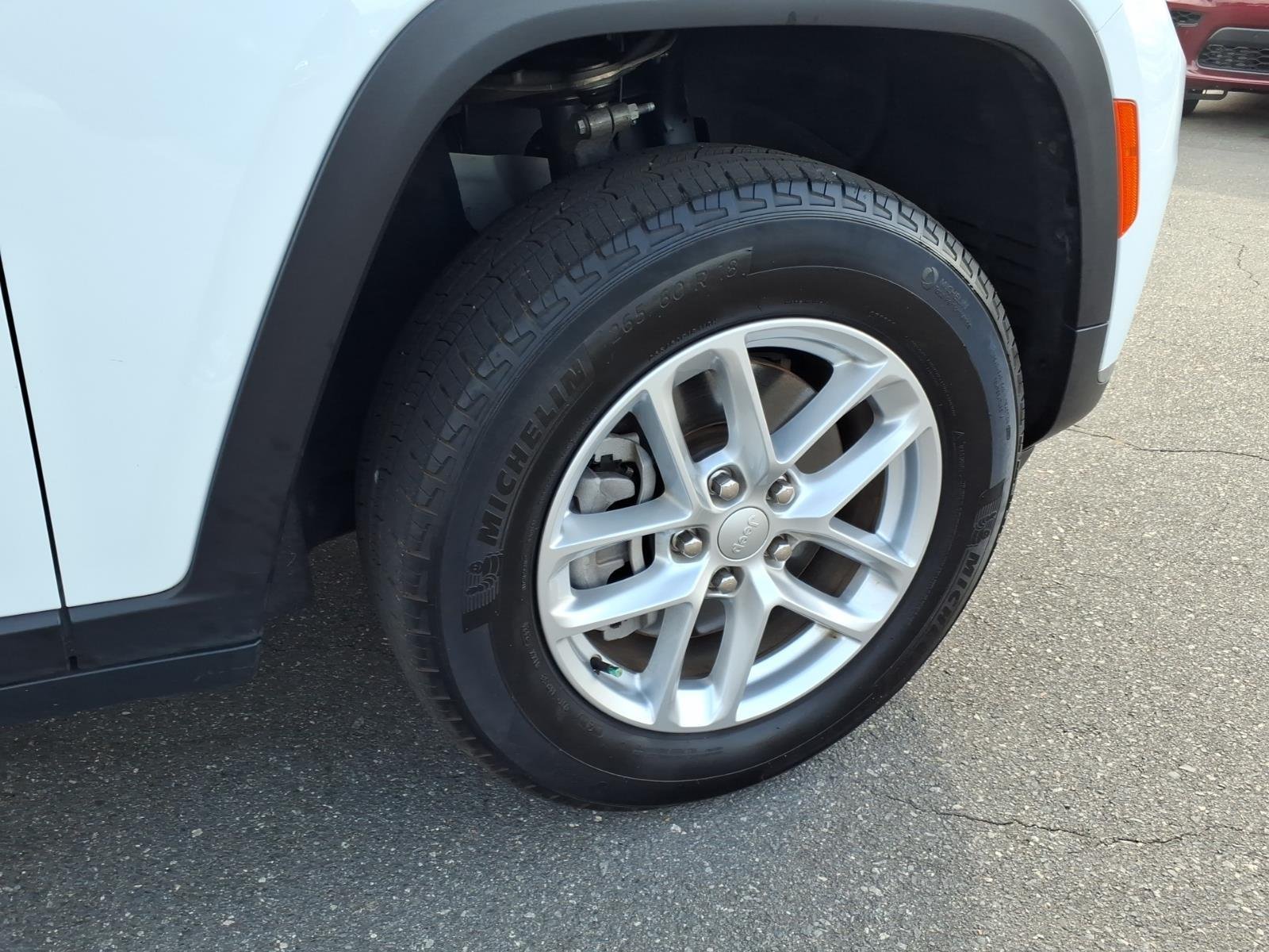 Used 2024 Bright White Clearcoat Jeep Laredo X image 11