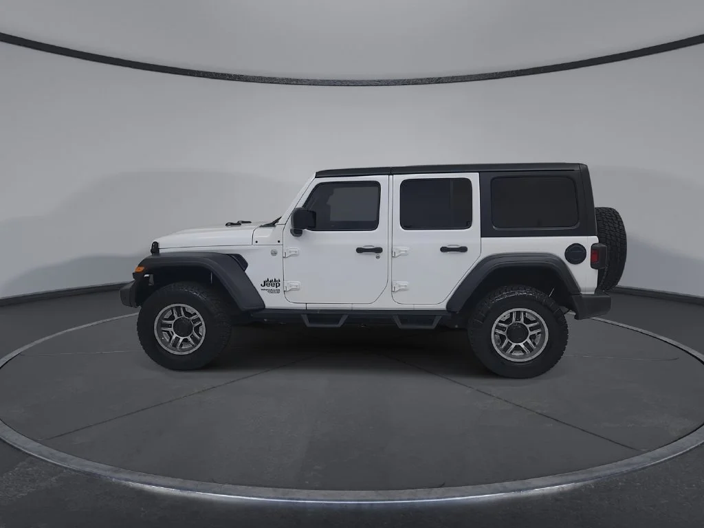 Certified Used 2018 White Jeep Unlimited Sport image 11