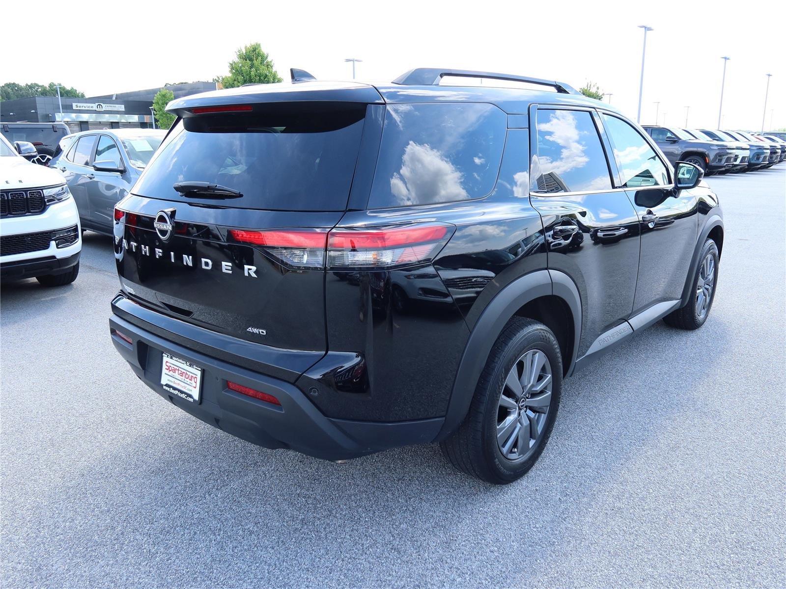 Used 2025 Super Black Nissan SV image 6