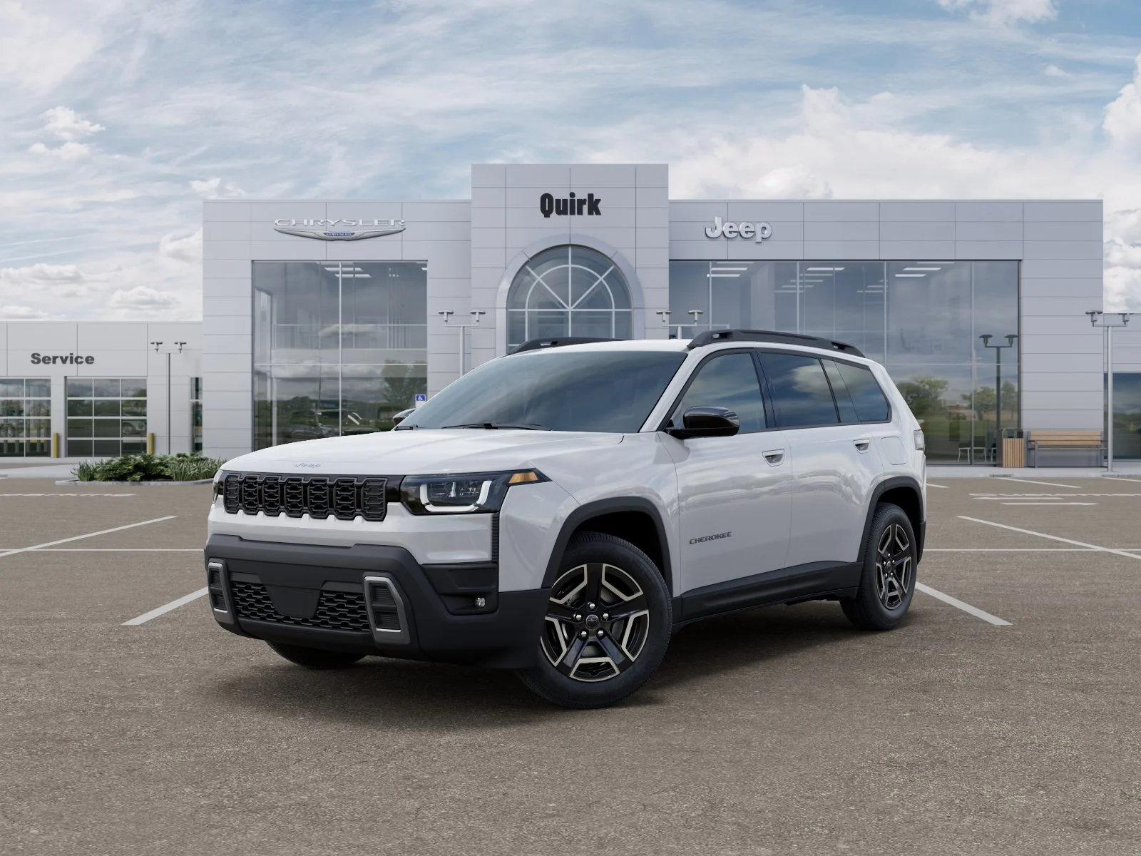 New 2026 Bright White Clear-Coat Exterior Paint Jeep Laredo image 27