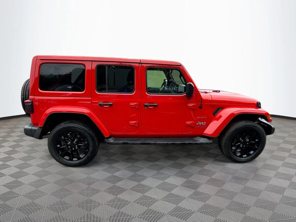 Used 2023 Red Jeep Sahara 4xe image 5