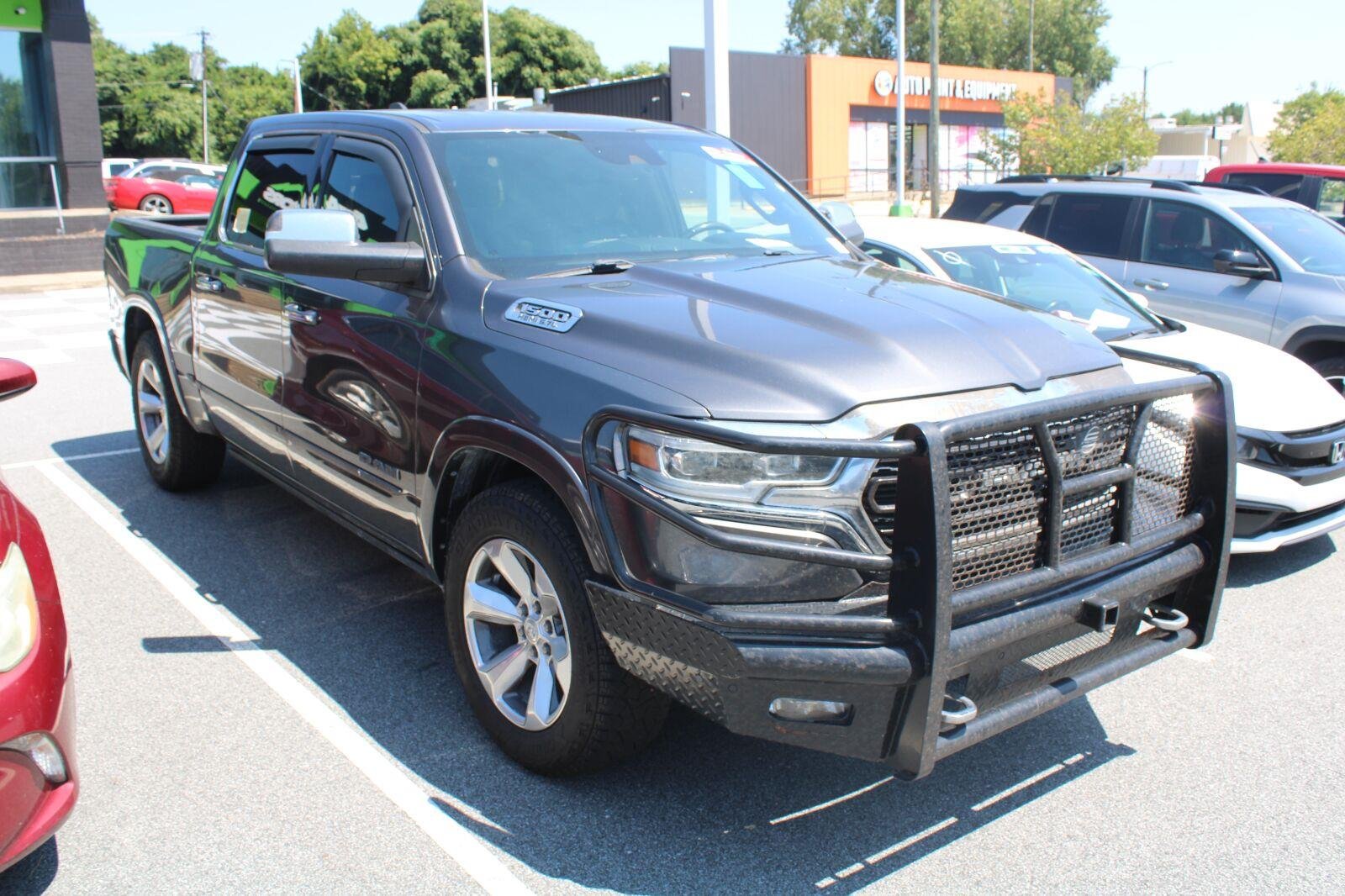 Used 2019 Granite Crystal Metallic Clearcoat Ram Limited image 3