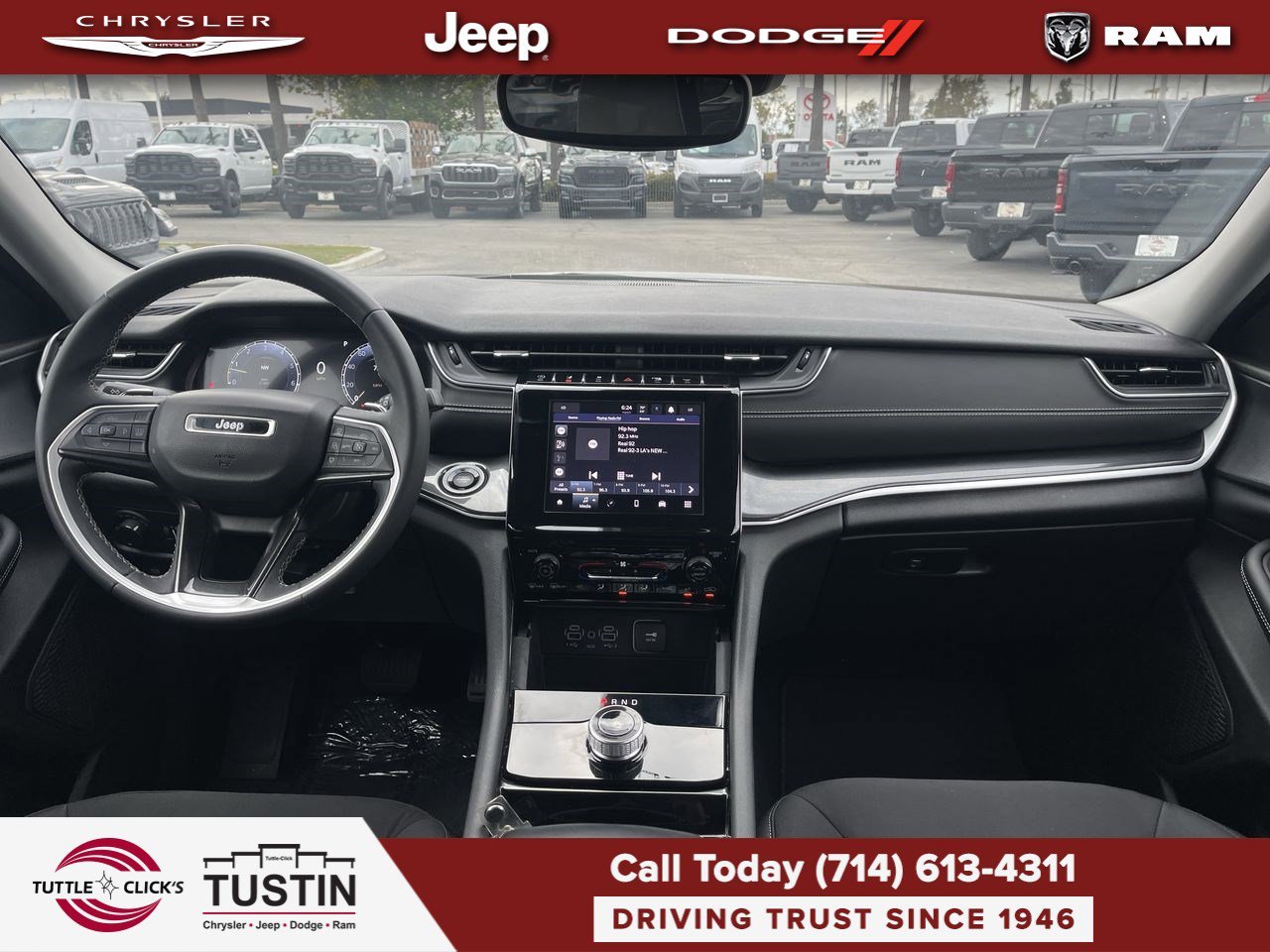 Used 2023 Bright White Clearcoat Jeep Laredo image 12