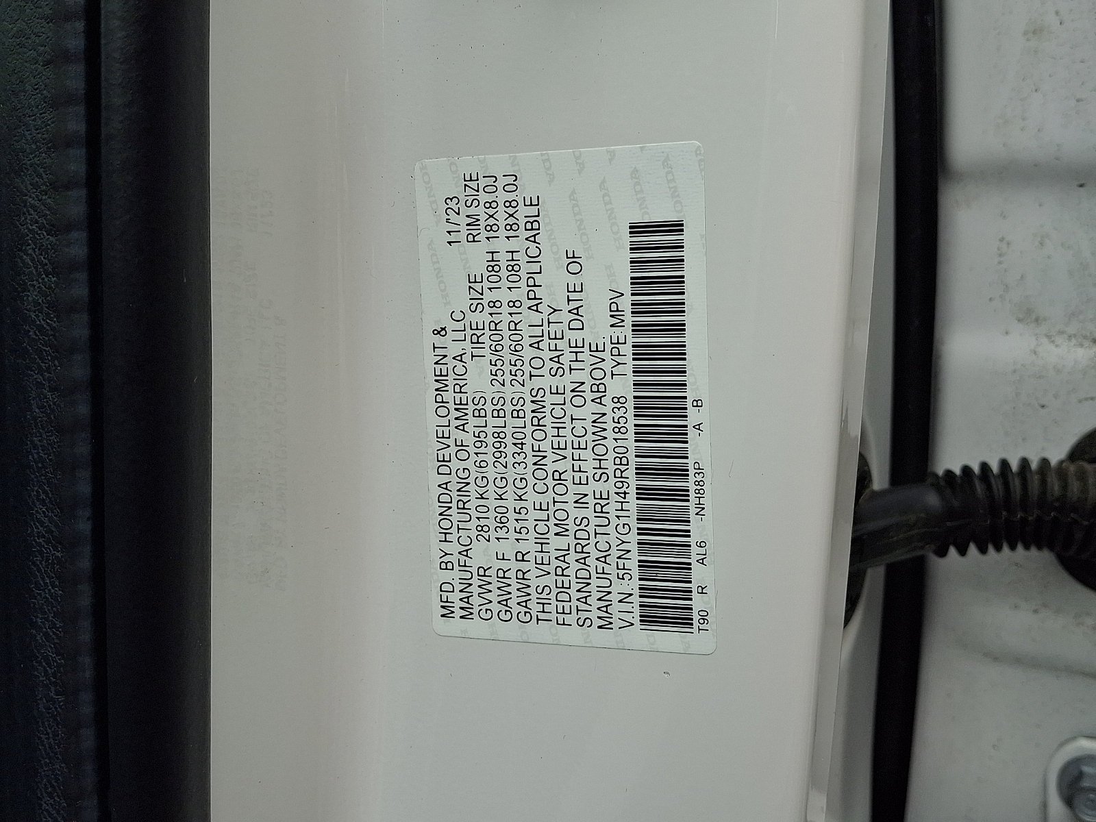 2024 Honda Pilot EX-L - Photo 19