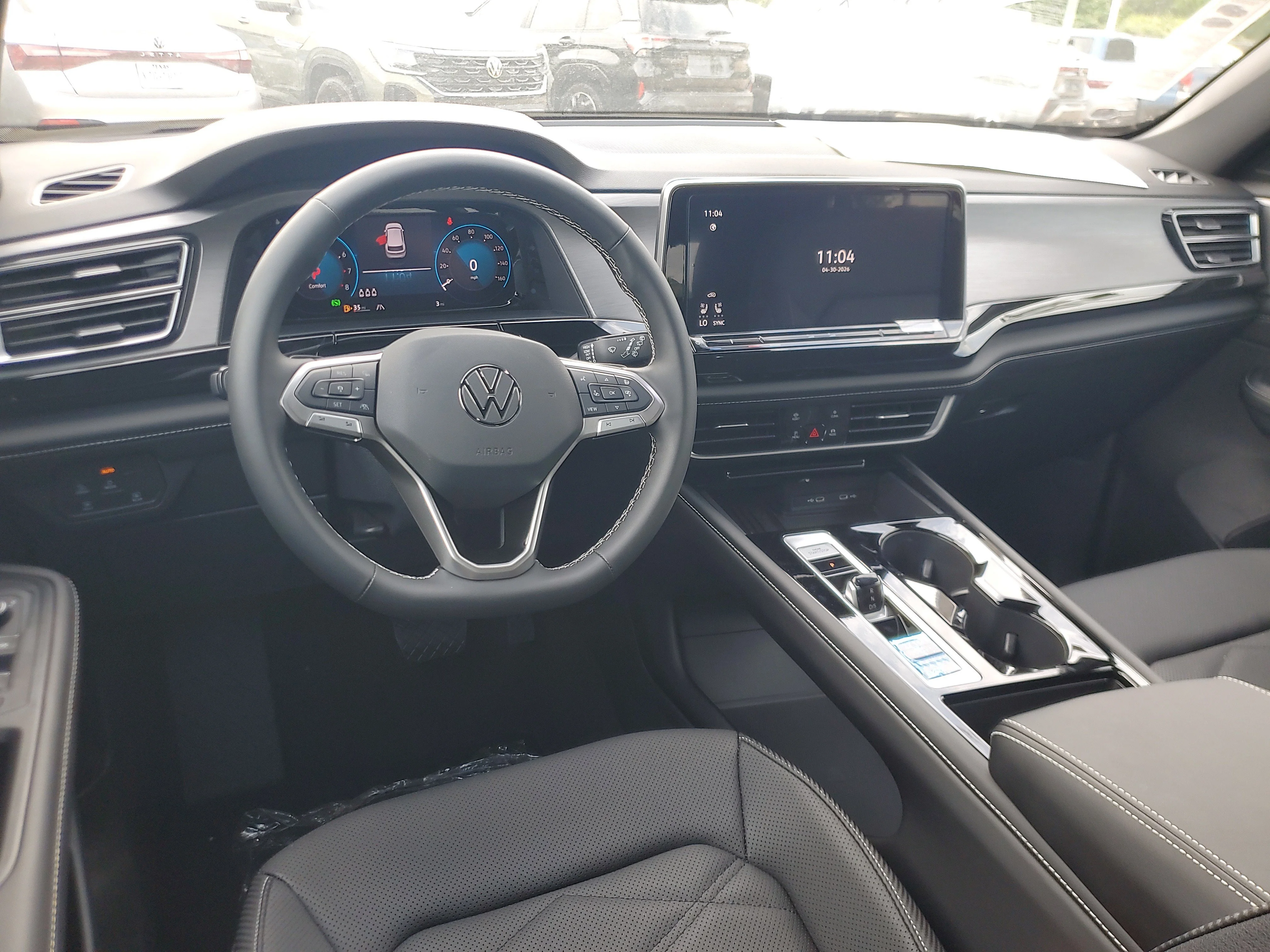 New 2026 Black Volkswagen 2.0T SE w/Technology image 12
