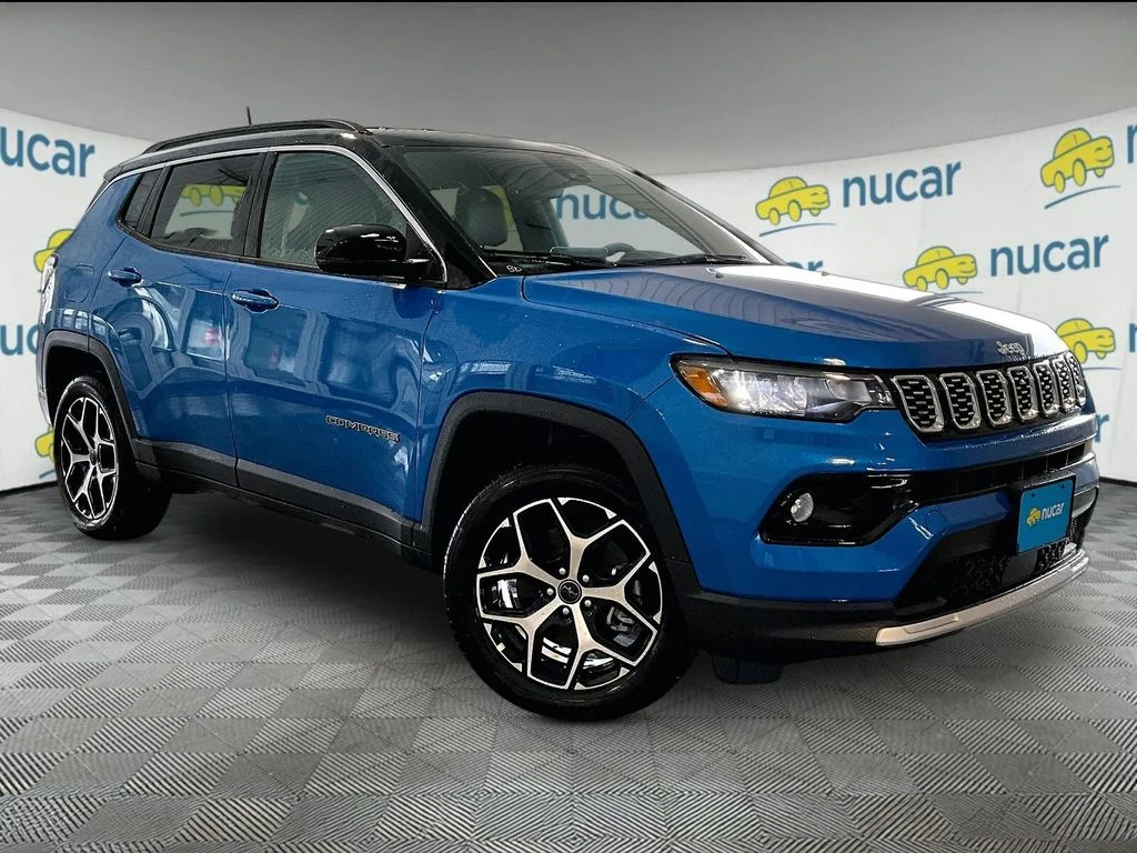 New 2026 Hydro Blue Pearlcoat Jeep Limited image 1