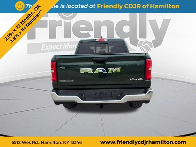 New 2026 Serrano-Green Metallic Exterior Paint RAM Big Horn/Lone Star image 6