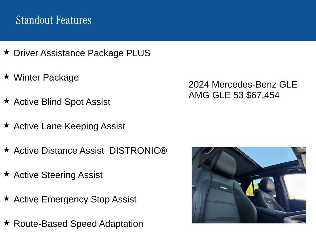 Certified Used 2024 Gray Mercedes-Benz GLE 53 AMG® image 9