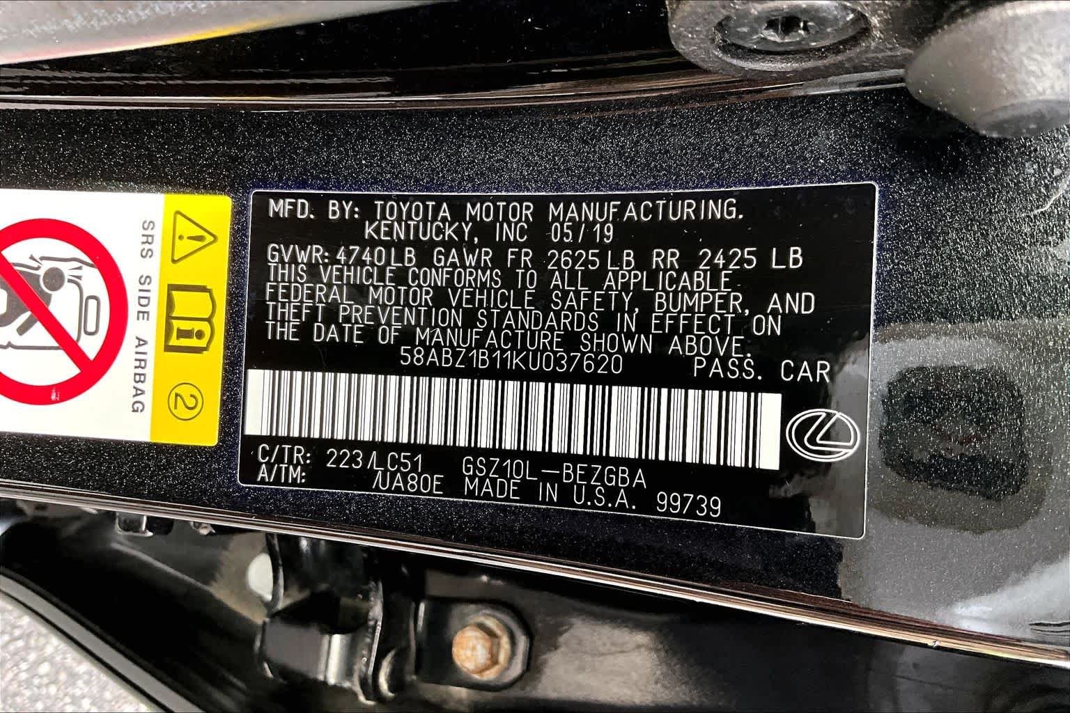 Used 2019 Caviar Lexus Ultra Luxury image 33