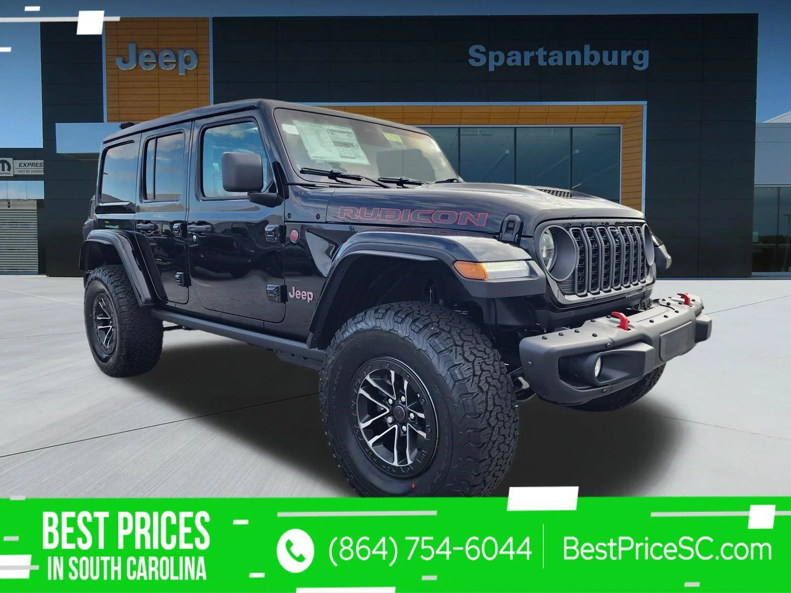 New 2026 Jeep RUBICON X RUBICON X 4-door in Spartanburg #26313 ...