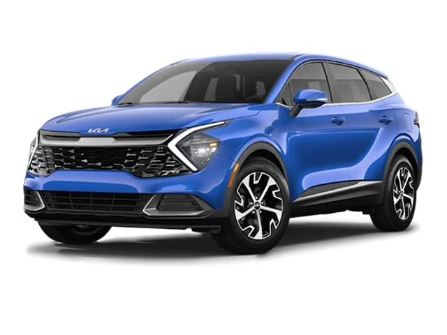 Used 2023 Sapphire Blue Kia EX image 1