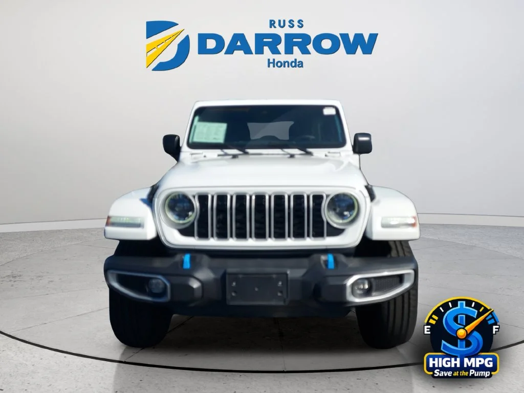 Used 2024 White Jeep Sahara 4xe image 8