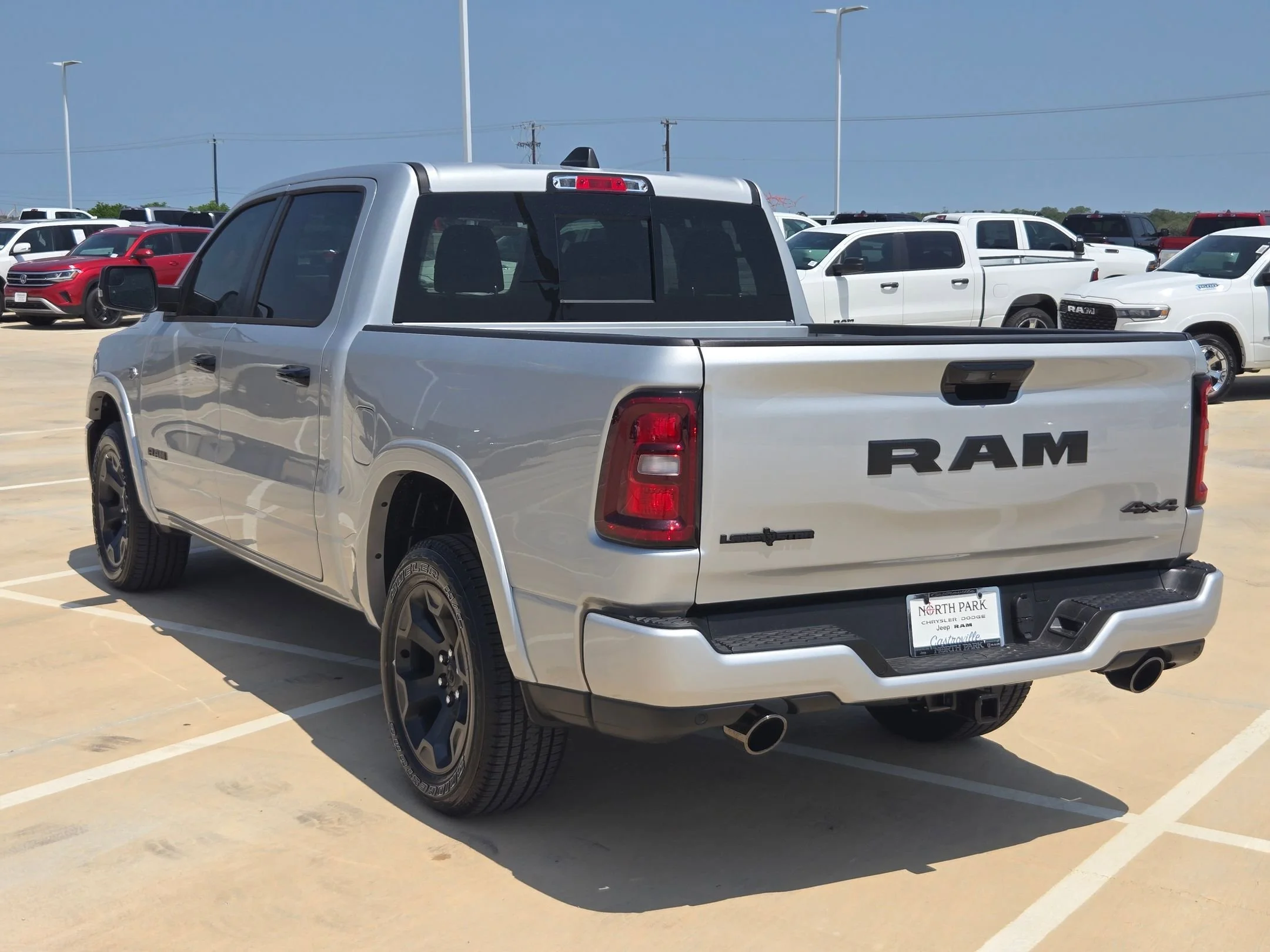 New 2026 Silver Zynith Exterior Paint RAM Big Horn/Lone Star image 5