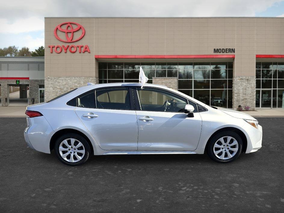Certified Used 2026 Classic Silver Metallic Toyota Hybrid LE image 3