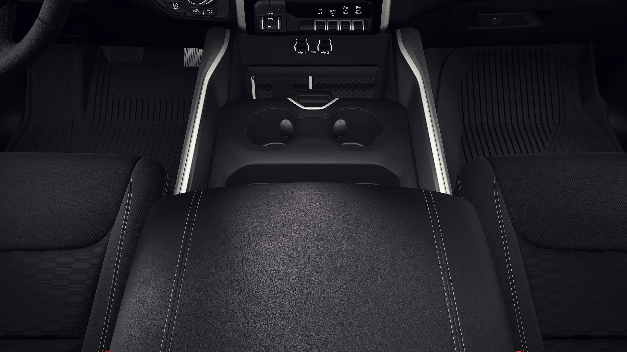 New 2027 Diamond Black Crystal Pearl-Coat Exterior Paint RAM Big Horn image 16