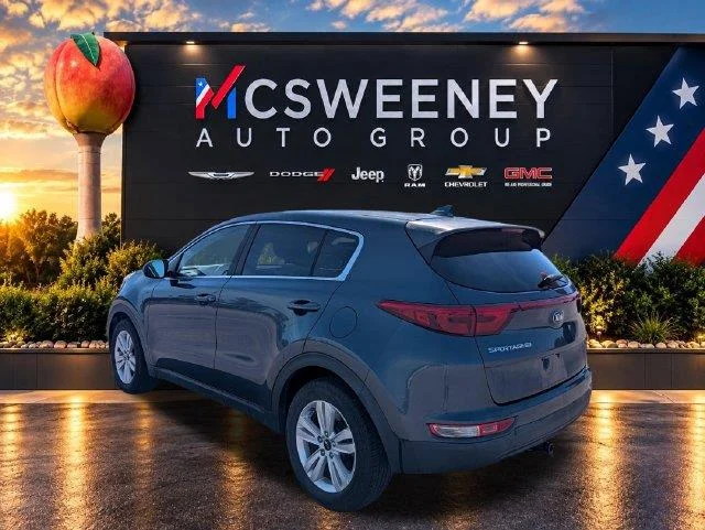 Used 2018 Blue Kia LX image 3