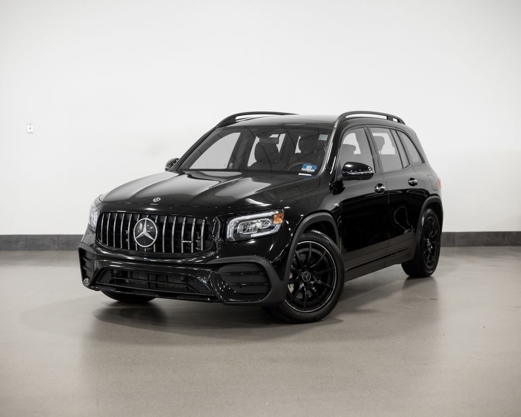 Certified Used 2021 Black Mercedes-Benz GLB 35 AMG® image 1
