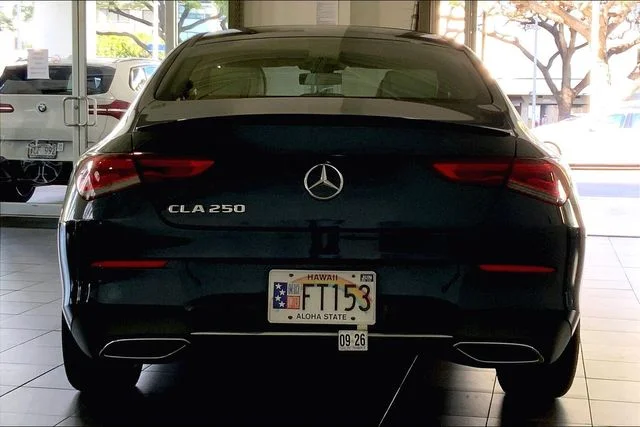 Used 2023 Blue Mercedes-Benz CLA 250 image 4