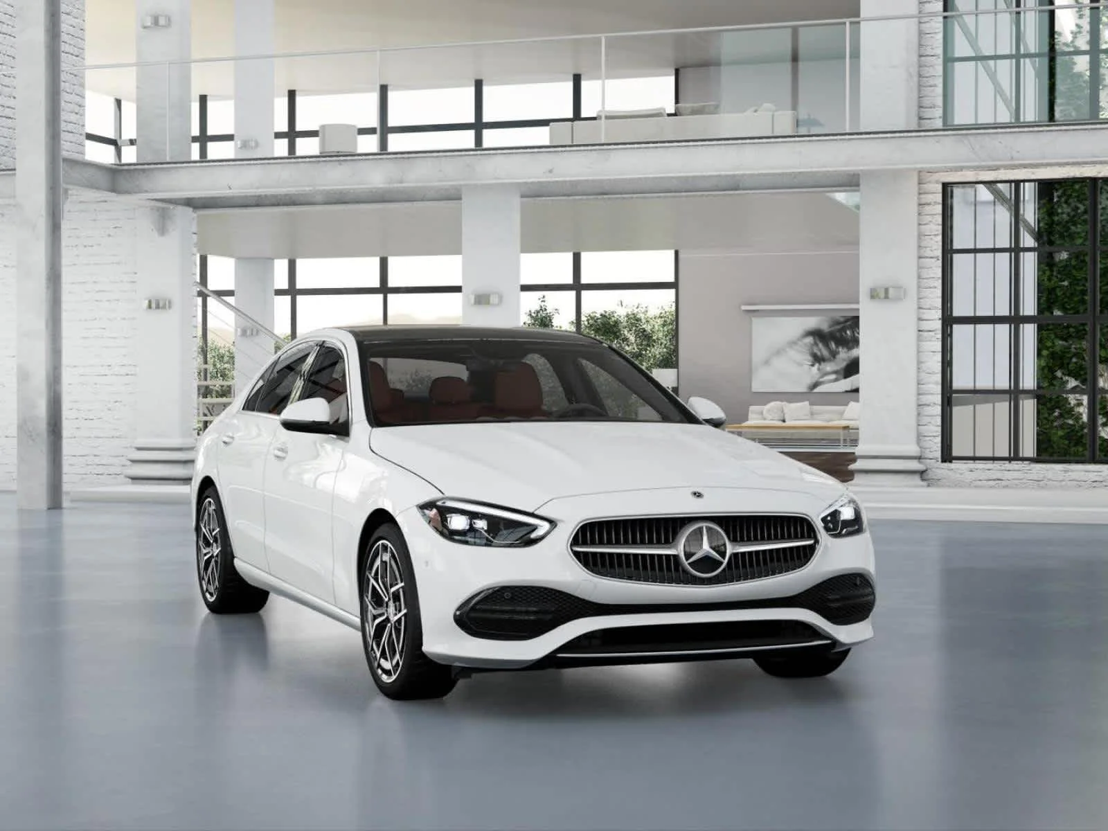 New 2026 Polar White Mercedes-Benz C 300 image 8