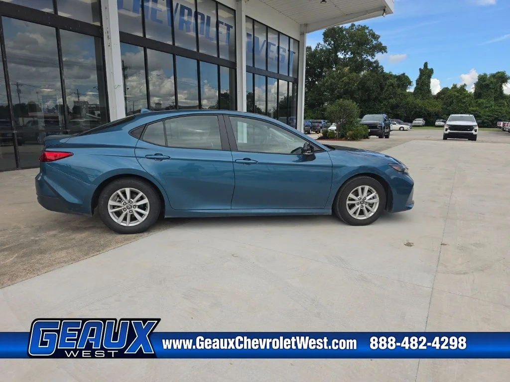 Used 2025 Blue Toyota LE image 9