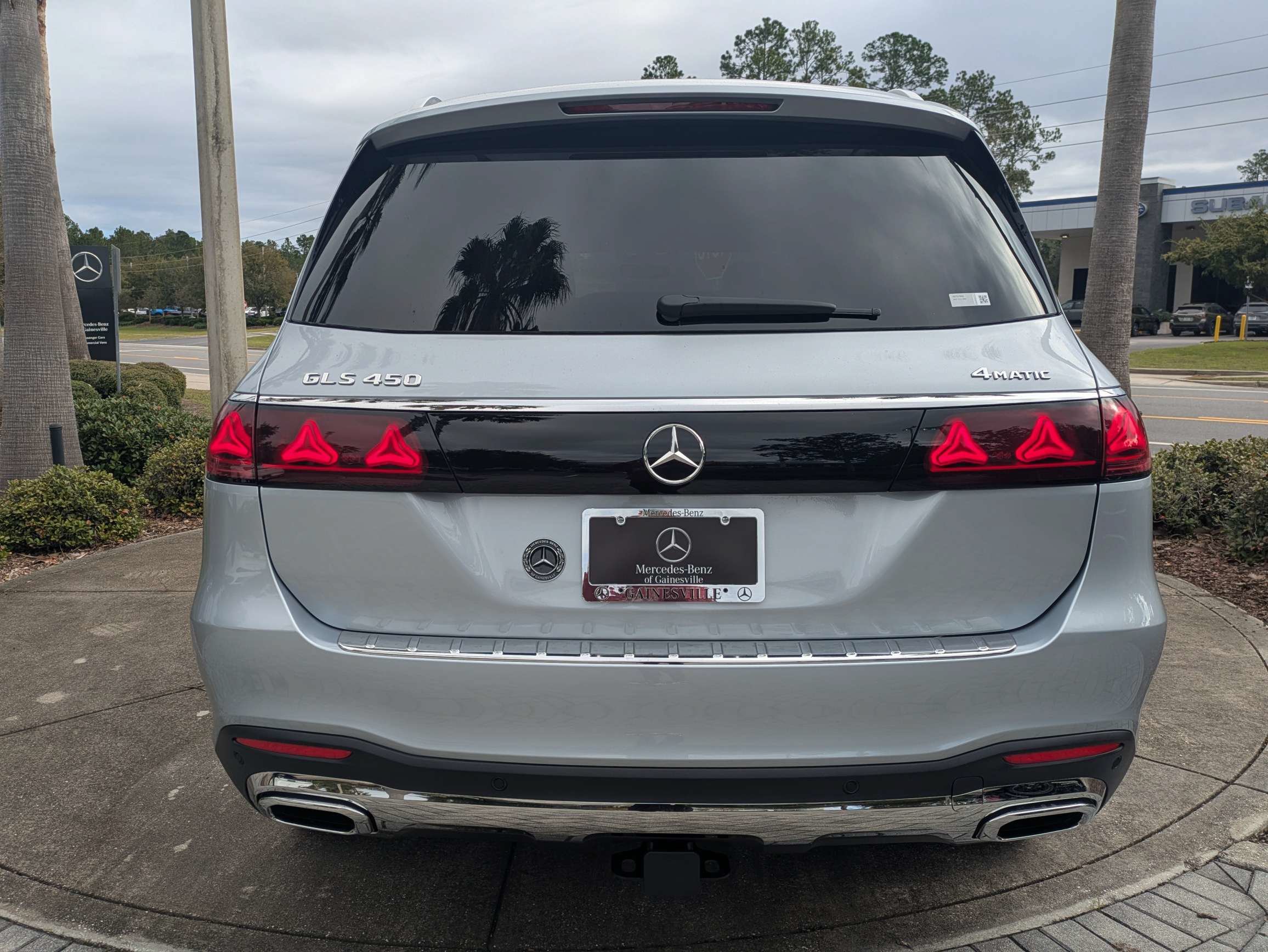 New 2027 Cirrus Silver Metallic Mercedes-Benz GLS 450 image 4