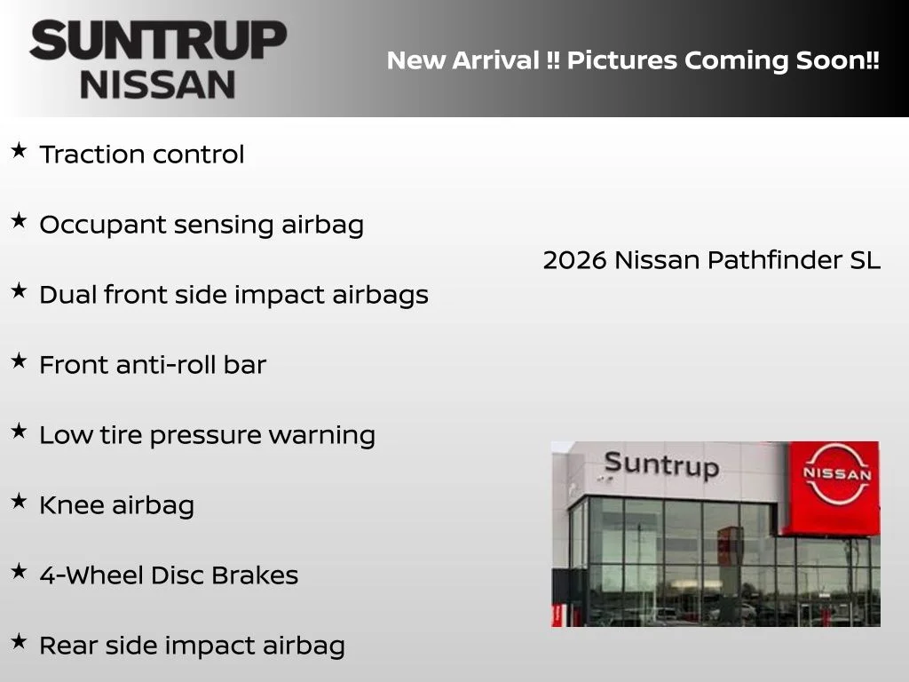New 2026 White Nissan SL image 4