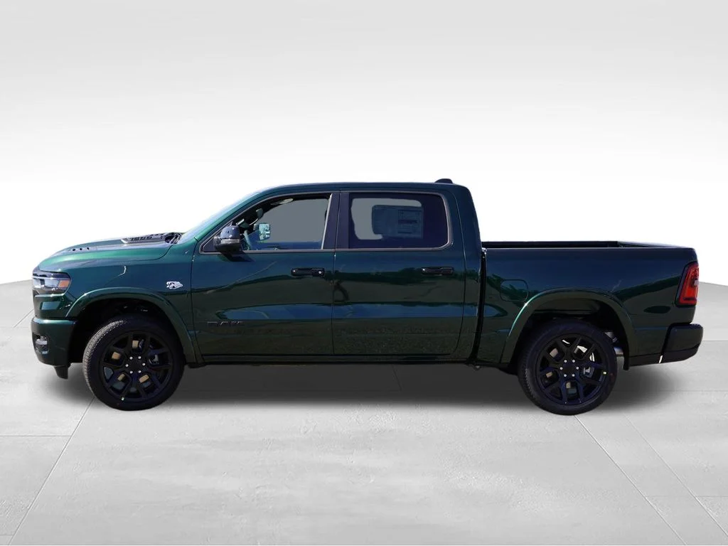 New 2026 Serrano-Green Metallic Exterior Paint RAM Laramie image 6