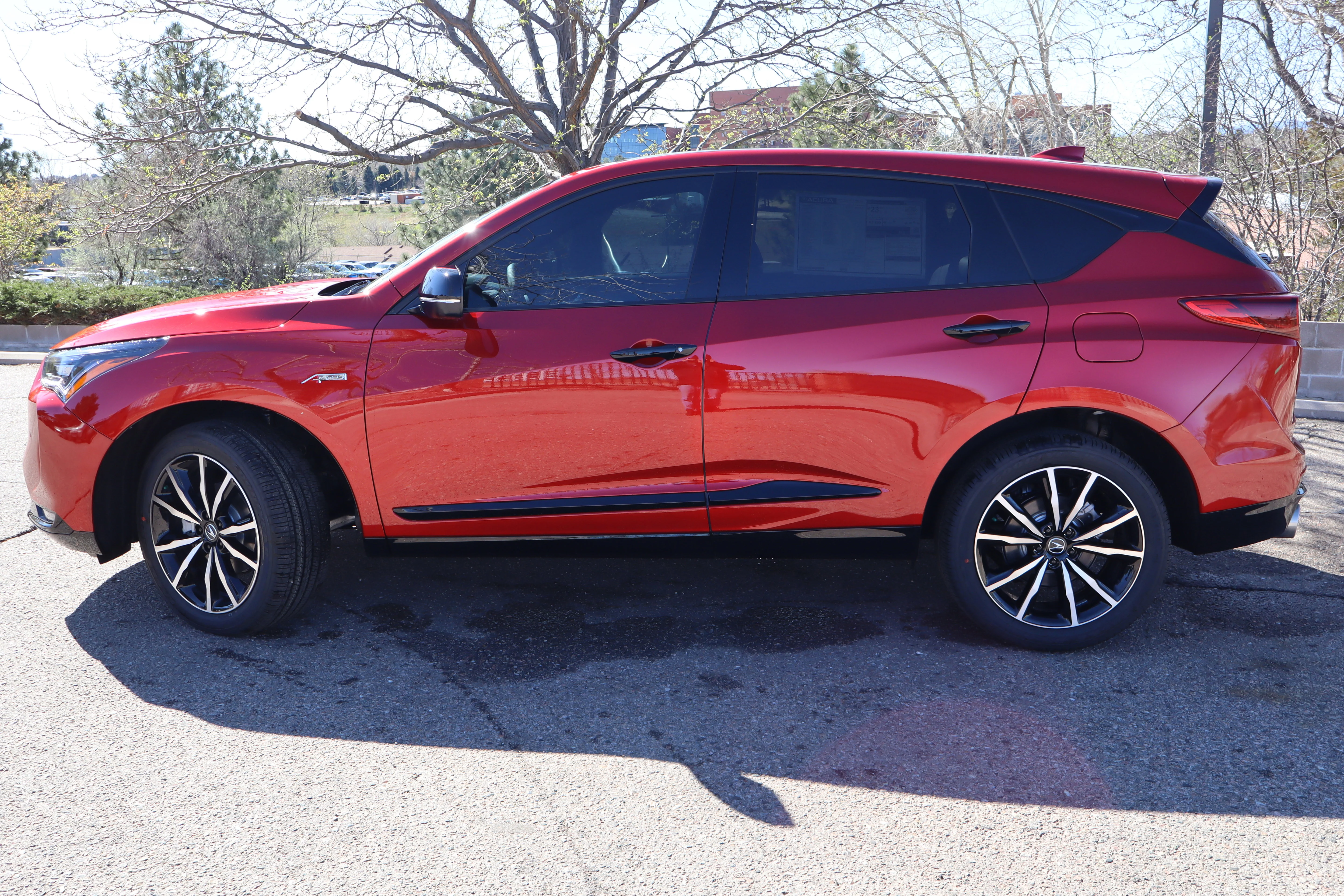 New 2026 Performance Red Pearl Acura w/A-Spec Advance Package image 3