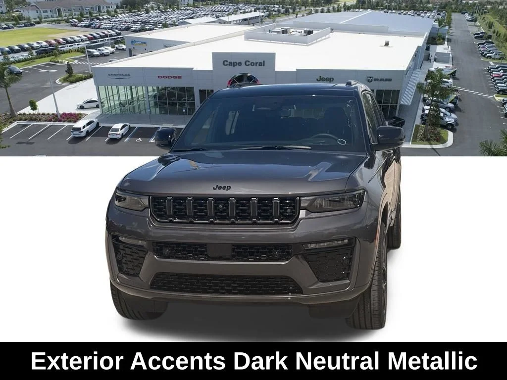 New 2026 Baltic Gray Metallic Clear-Coat Exterior Paint Jeep Summit image 8
