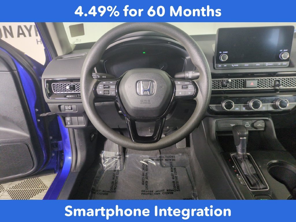 Certified Used 2022 Aegean Blue Metallic Honda LX image 17