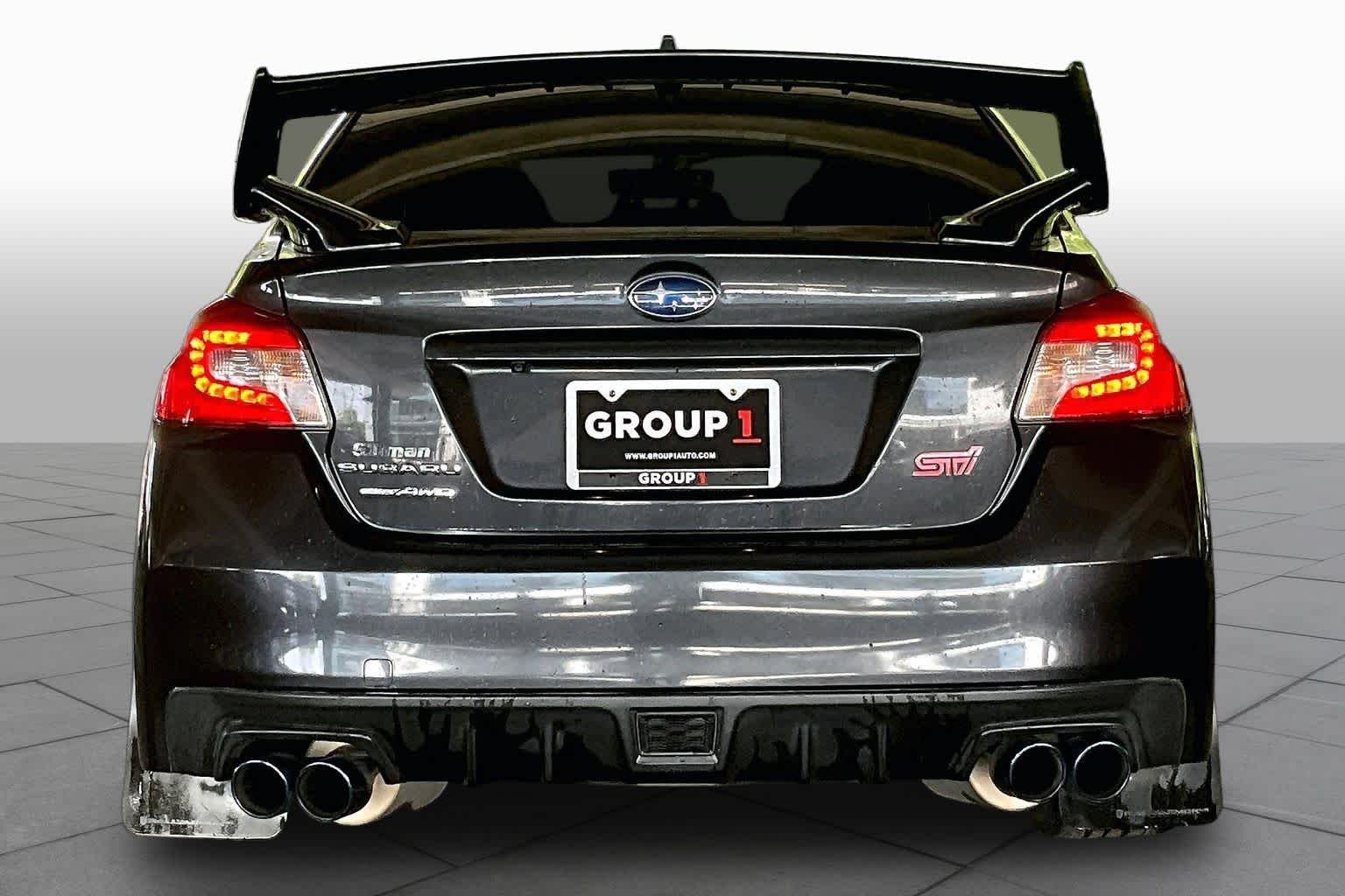 Used 2017 Dark Gray Metallic Subaru STI Limited image 4