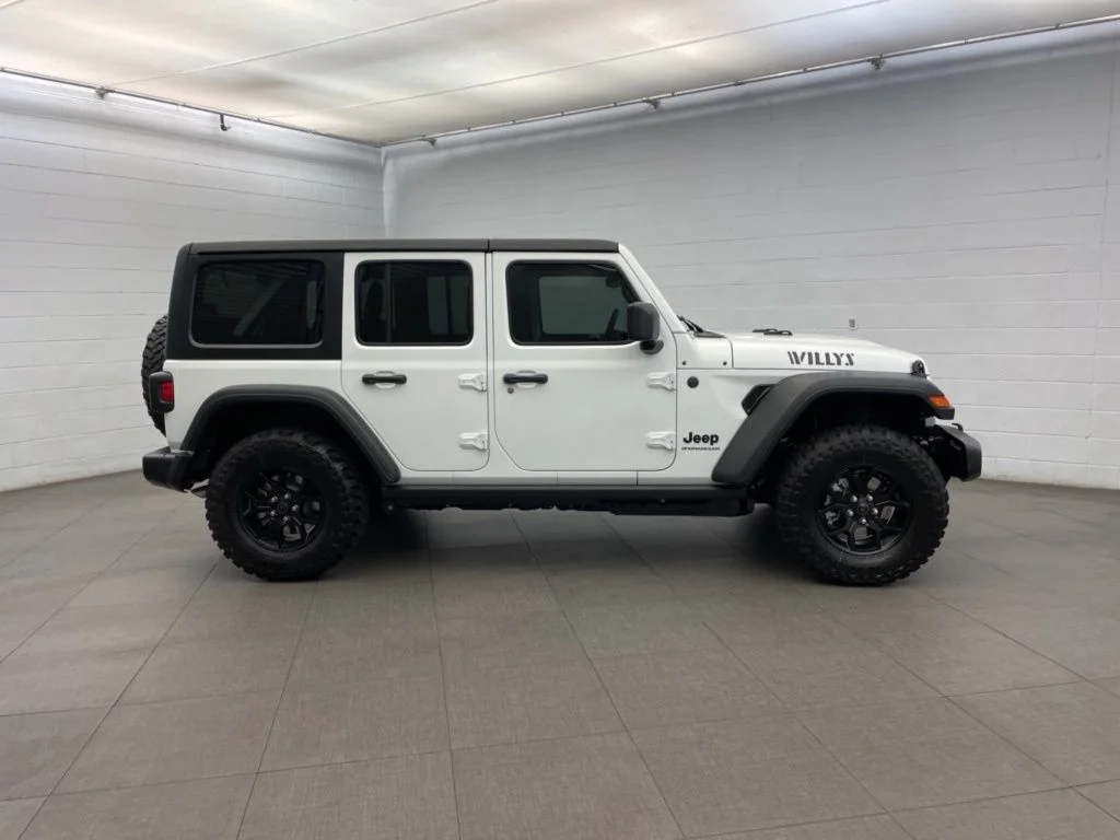 New 2026 White Jeep Willys image 2