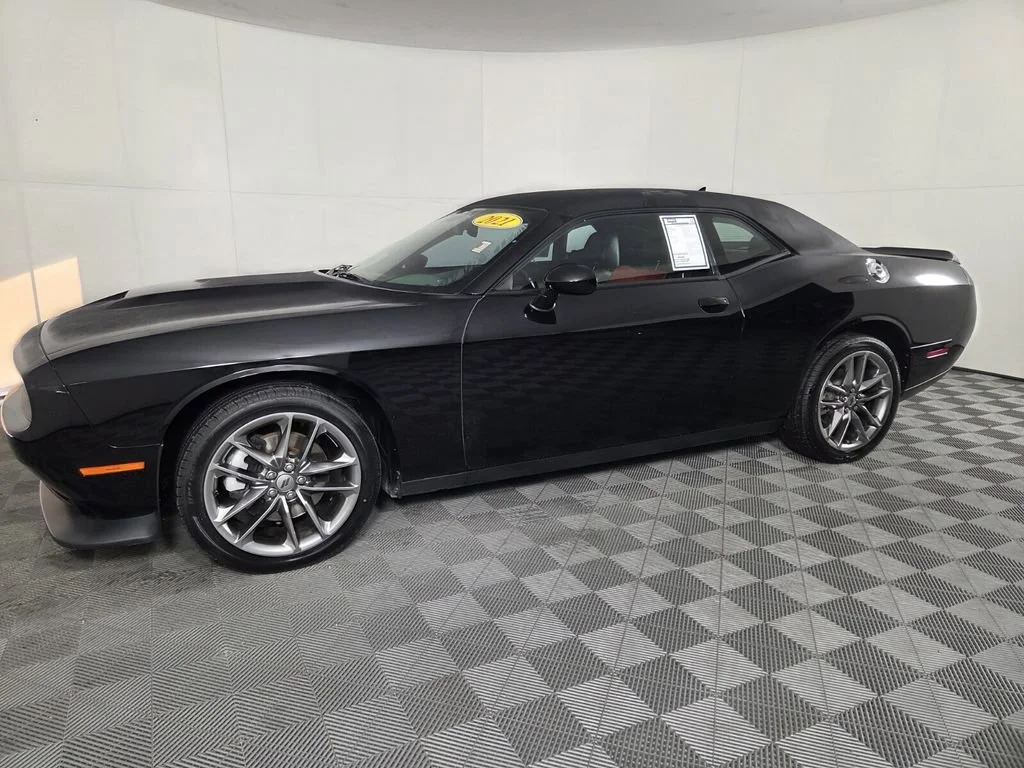 Certified Used 2021 Pitch Black Clearcoat Dodge GT image 8