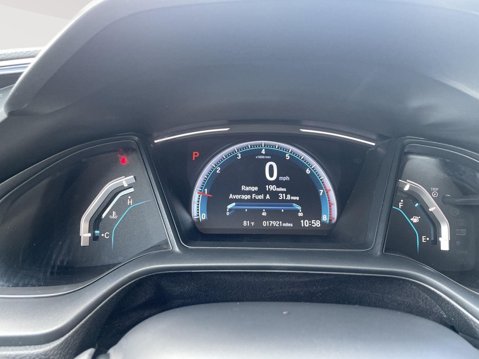 Used 2019 Platinum White Pearl Honda LX image 2