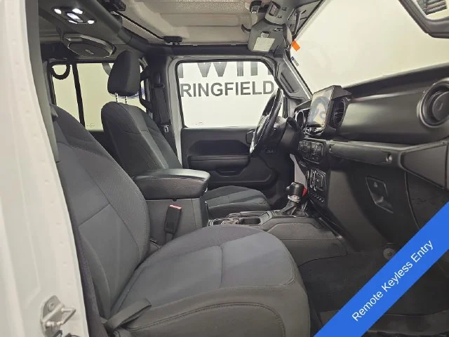 Used 2022 Bright White Clearcoat Jeep Willys image 10