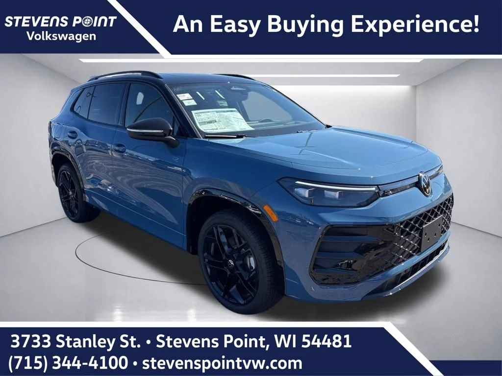 New 2026 Monterey Blue with Deep Black Roof Volkswagen 2.0T SE R-Line Black image 7