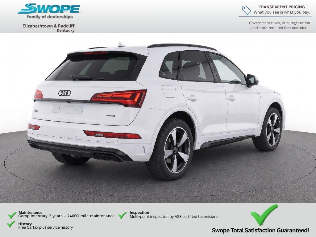 Used 2023 Glacier White Metallic Audi S line Premium Plus image 4