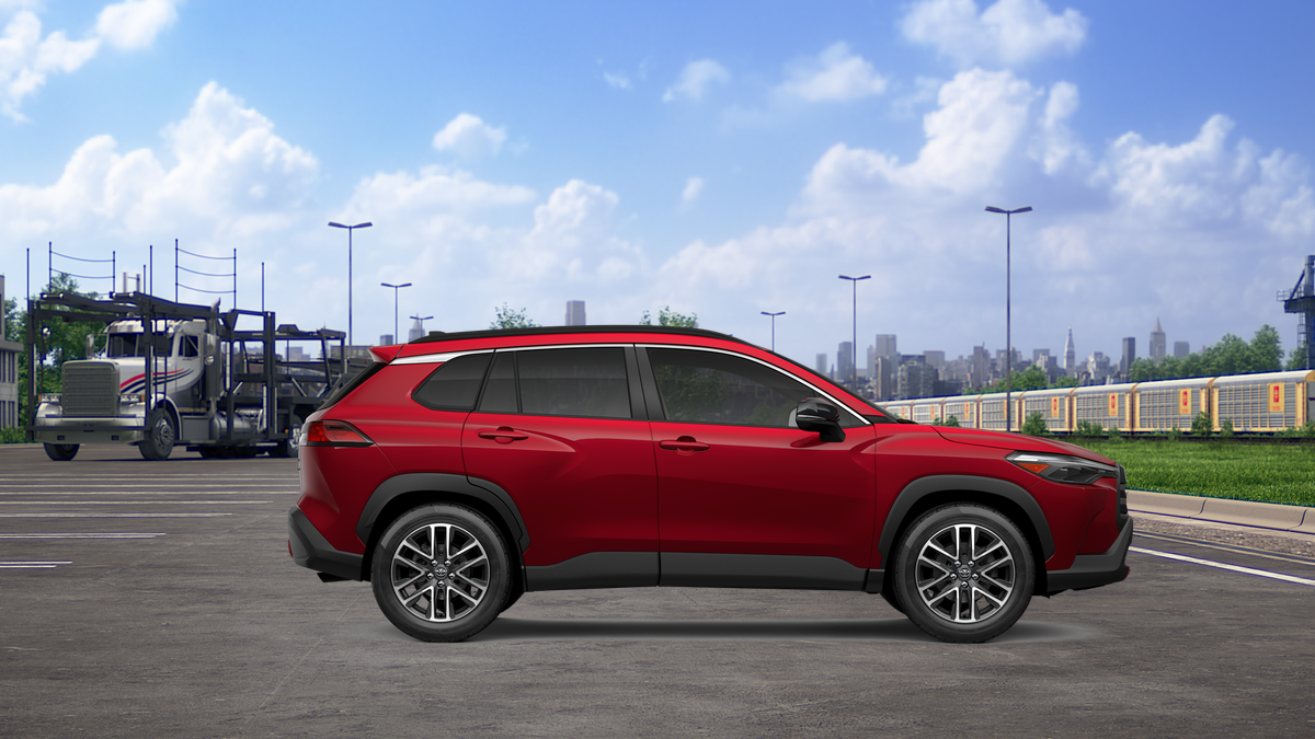New 2026 Soul Red Crystal Toyota XLE image 12