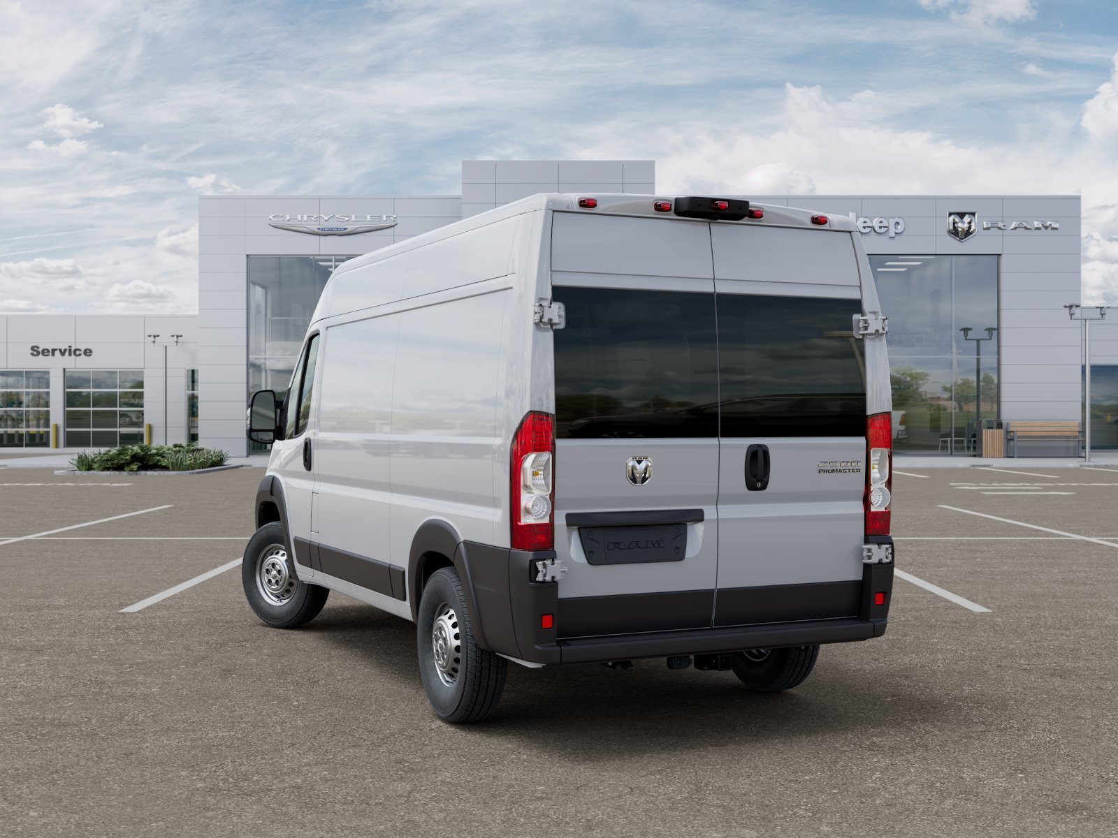 New 2026 Bright White Clearcoat RAM High Roof image 25