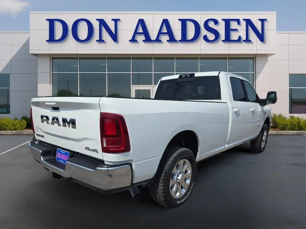 New 2026 Bright White Clearcoat Ram Laramie image 8