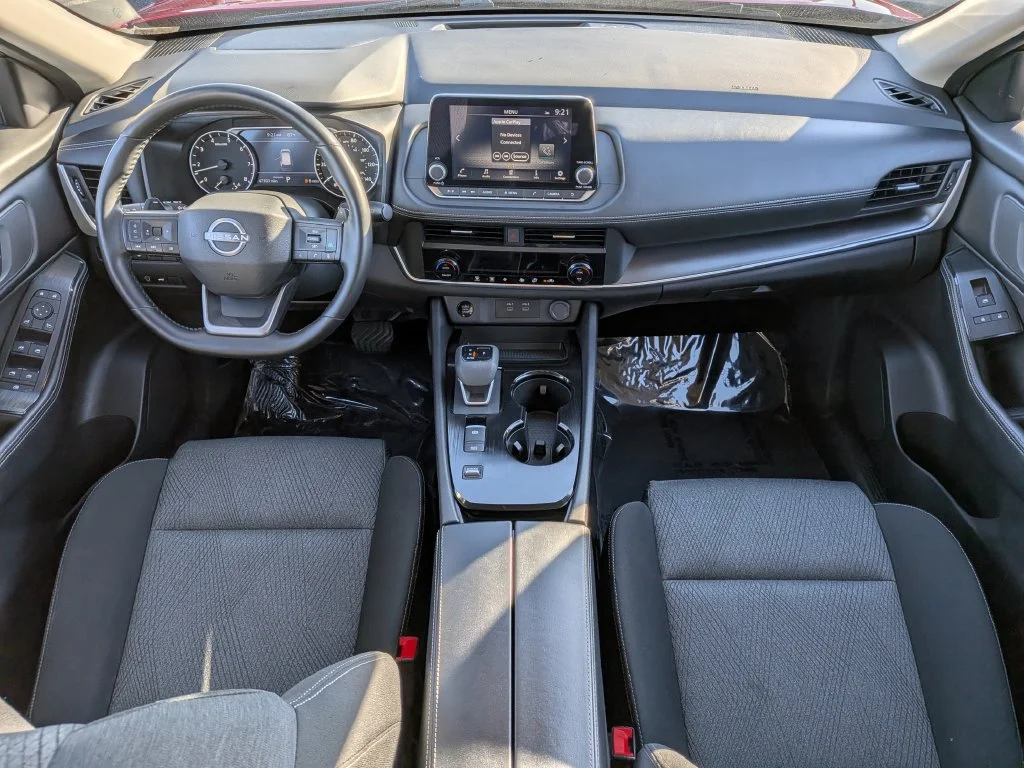Certified Used 2025 Scarlet Red Nissan SV image 12