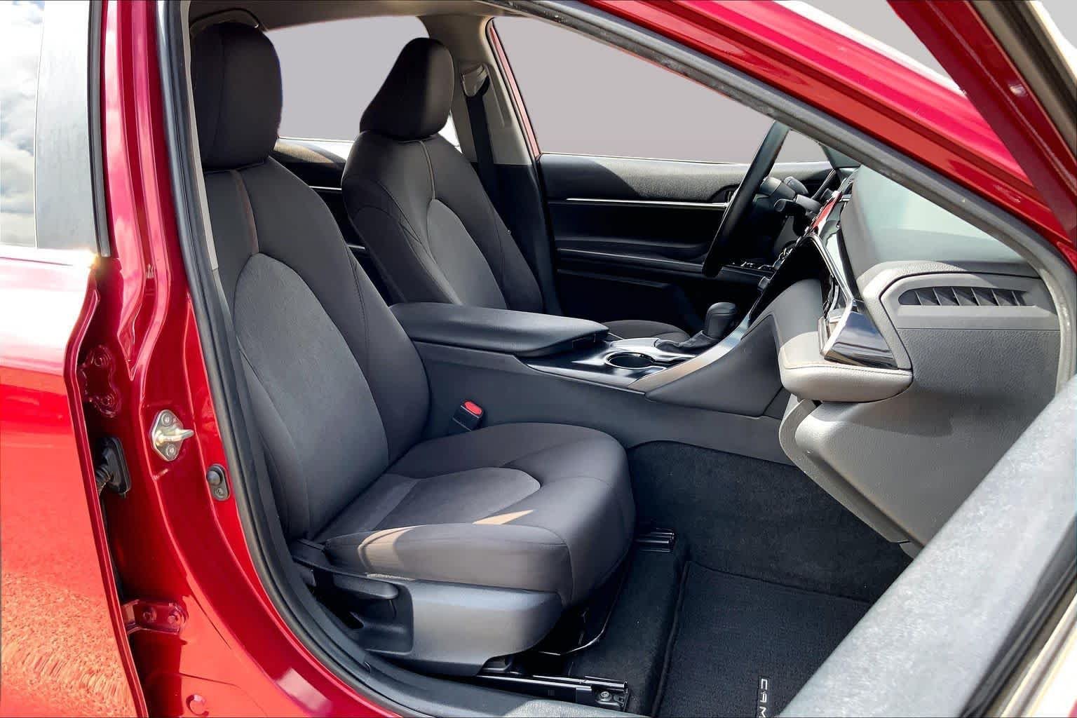 Certified Used 2020 Ruby Flare Pearl Toyota LE image 9
