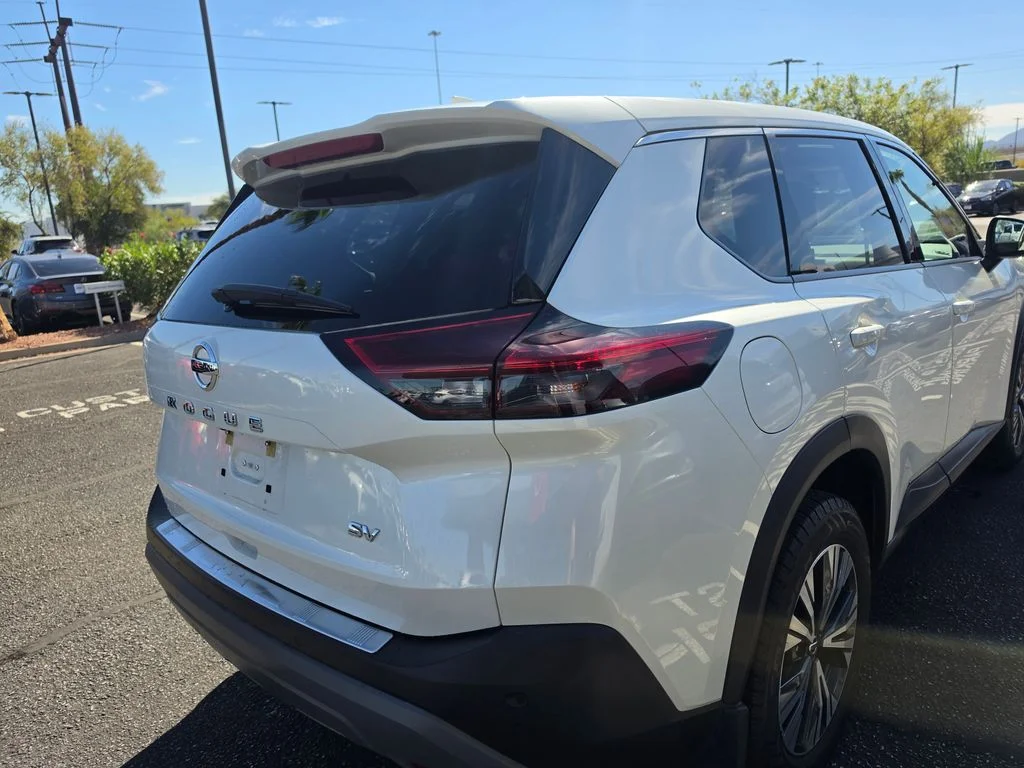 Certified Used 2021 White Nissan SV image 5