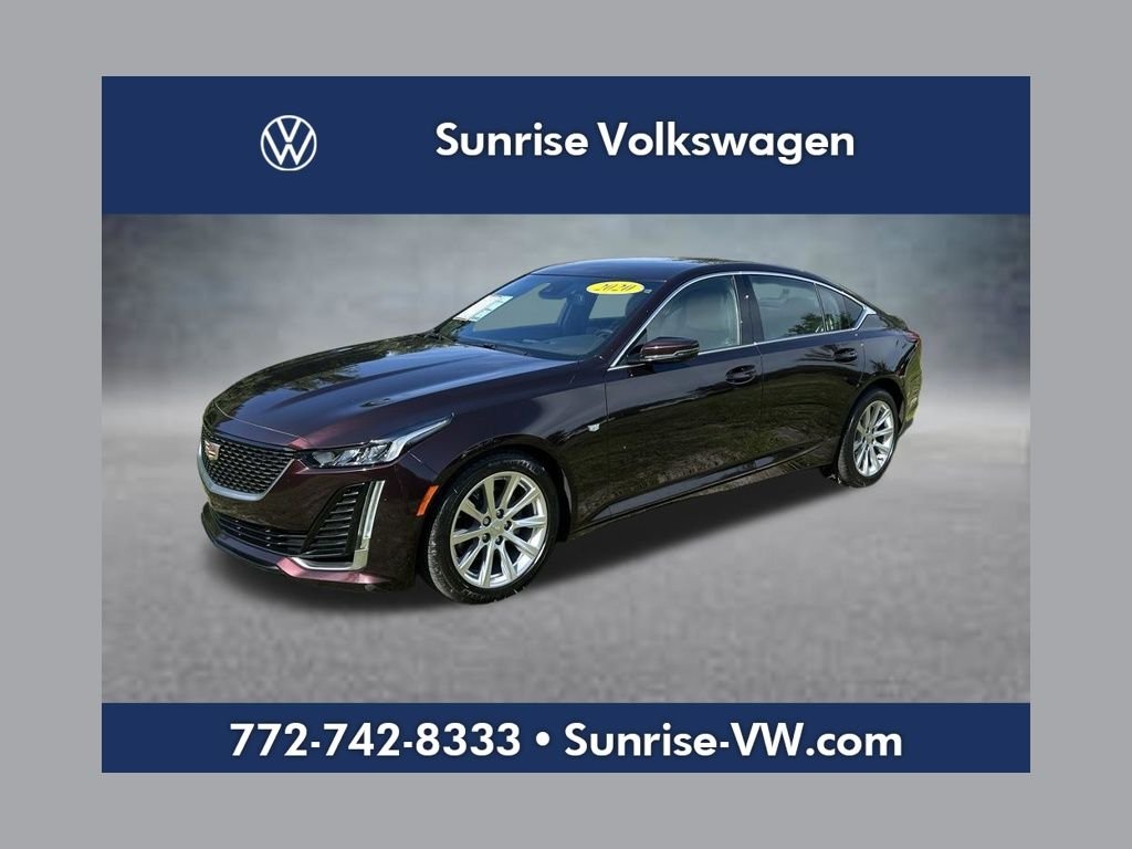 Used 2020 Red Cadillac Luxury image 1
