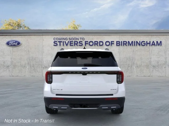 New 2026 Star White Metallic Tri-Coat Ford Active image 6