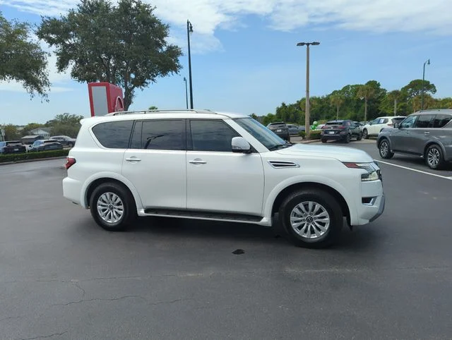 Used 2023 White Nissan SV image 2