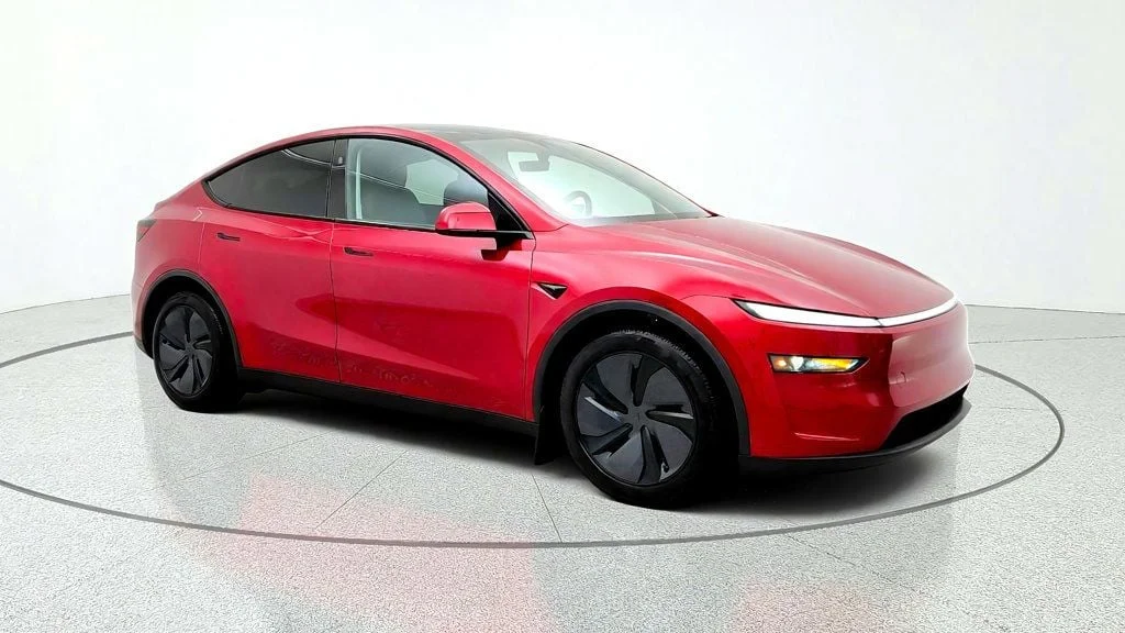 Used 2026 Ultra Red Tesla AWD image 3