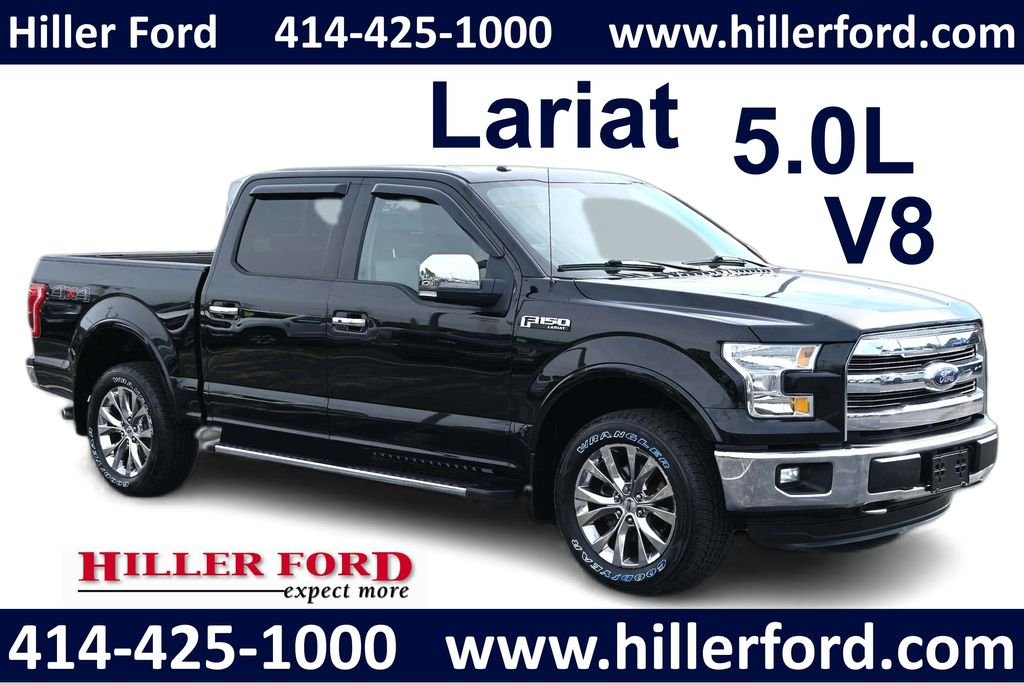 Used 2016 Black Ford Lariat image 1