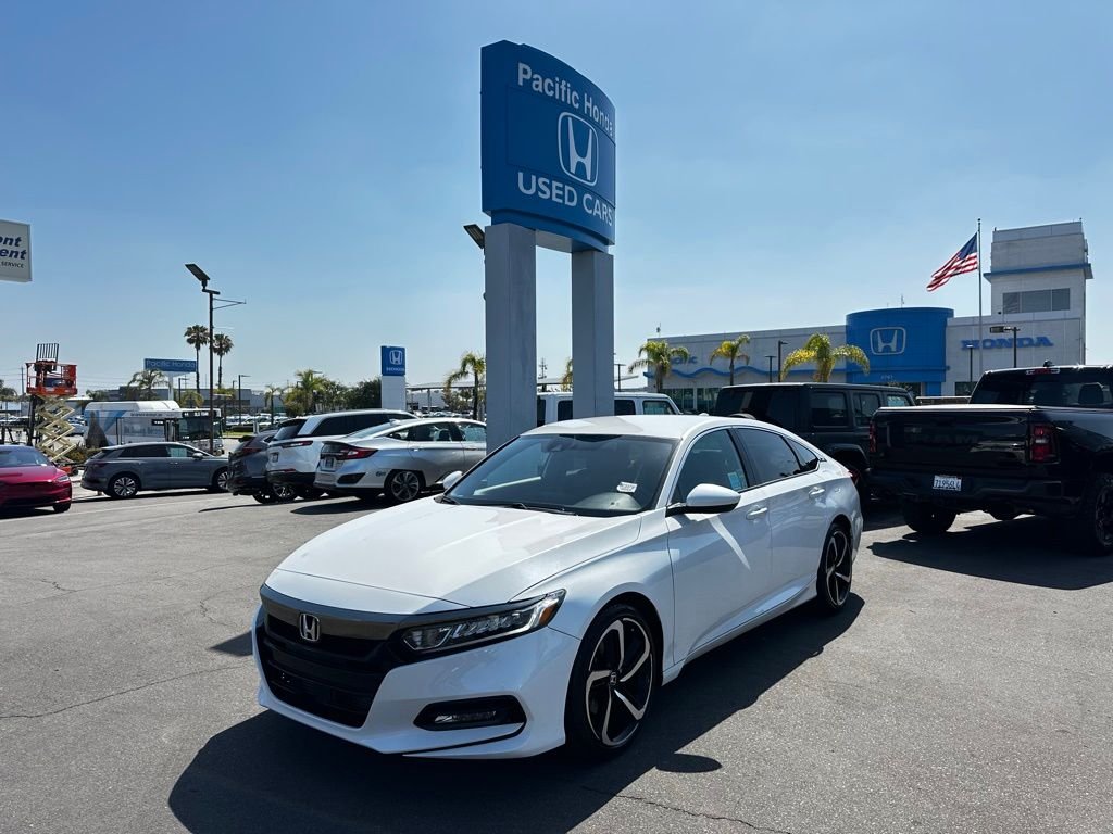 Used 2018 White Honda Sport image 2