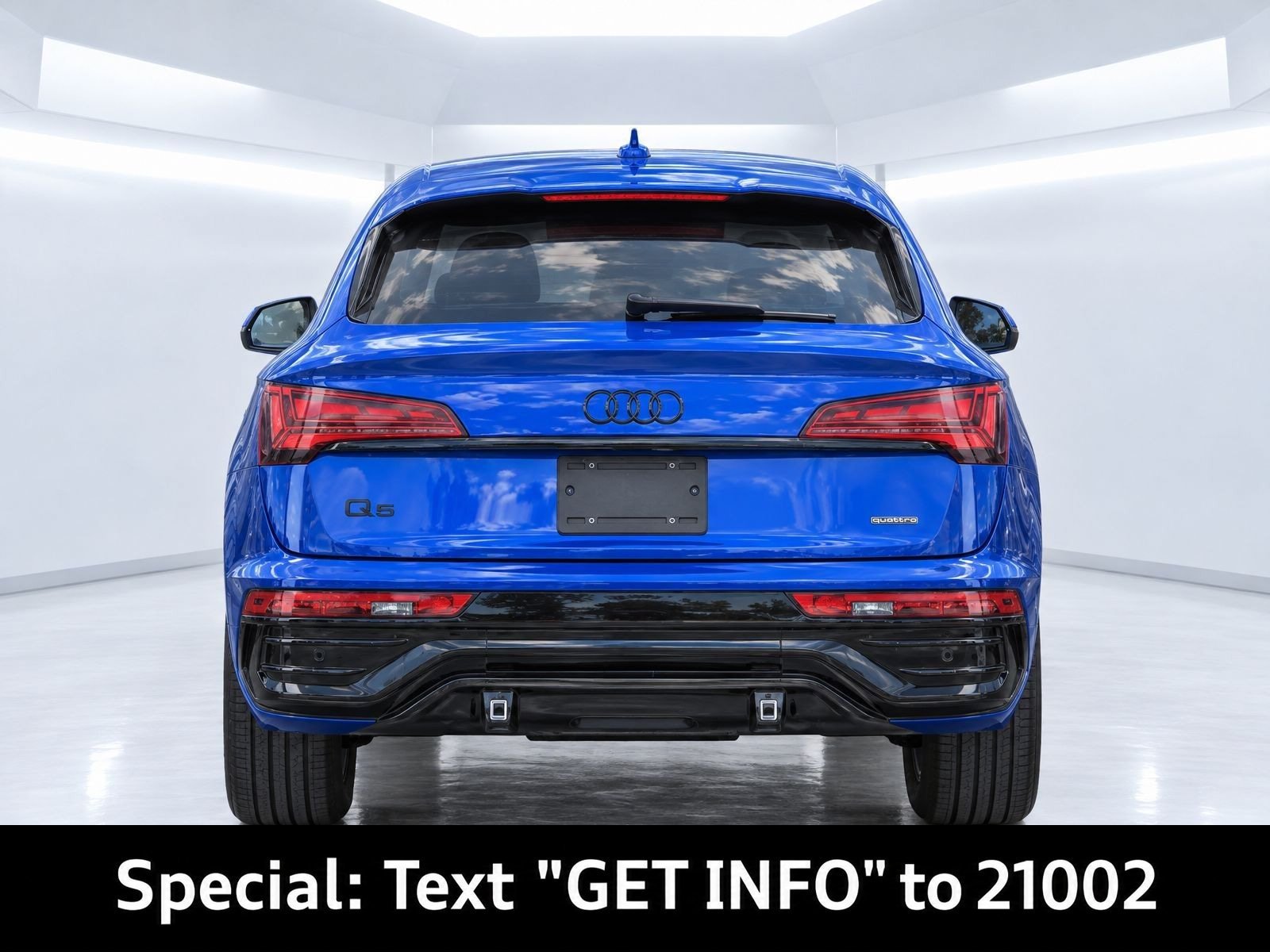 Certified Used 2024 Blue Audi 45 S line Premium image 4